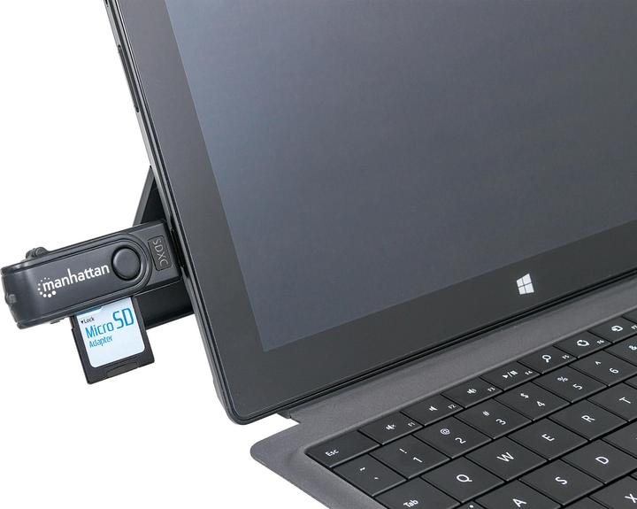 Produktbild Manhattan Mini Multi-Card Reader-Writer (USB 3.0)