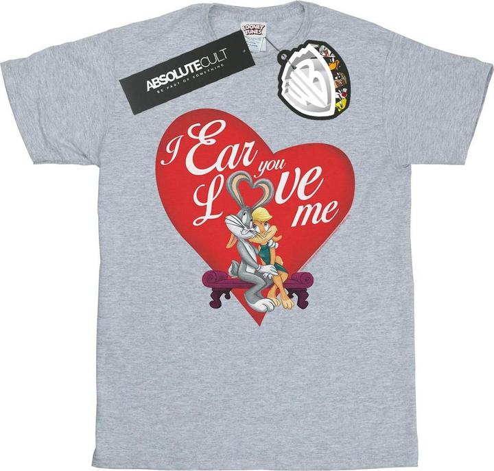 Looney Tunes Bugs Bunny And Lola Valentine's Day Love Me TShirt (3XL)