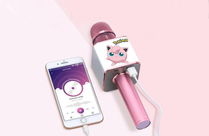 Image du produit OTL Microphone Pokémon Jigglypuff Karaoké Rose