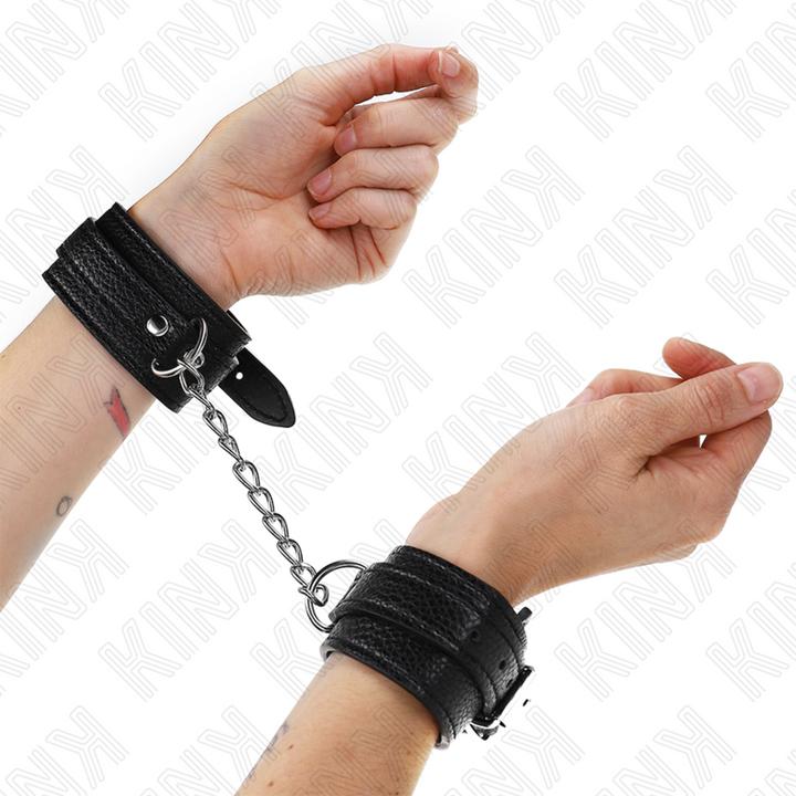 Produktbild Pipedream KINK - HANDGELENKFESSELN MIT SCHLANGENMUSTER, SCHWARZ, VERSTELLBAR 20-28 CM X 5,4 CM
