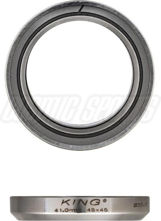 Chris King DropSet roulements de rechange, 41mm, 45x45, 1 pc, acier inoxydable