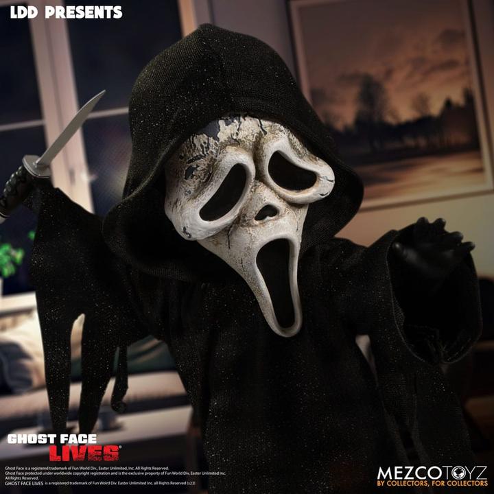 Actual product image Mezco Toys Scream Living Dead Dolls Ghost Face - Zombie Edition
