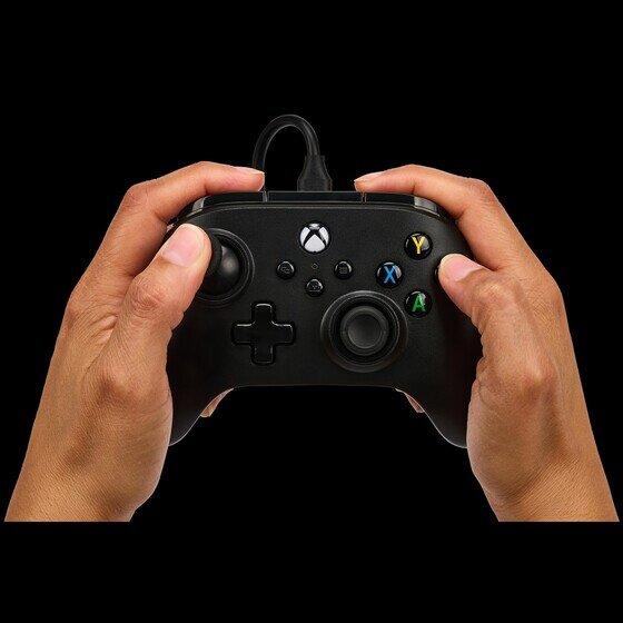 Immagine prodotto PowerA Controller cablato Nano Improved di per Xbox Serie X|S - Nero (Xbox Series X, Xbox Serie S, PC)