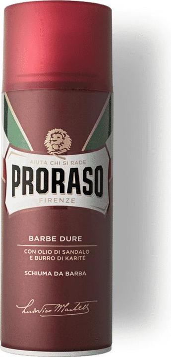 Actual product image Proraso Red Line Shaving Foam Nourishing Sandalwood 300ml (400 ml, Shaving gel)
