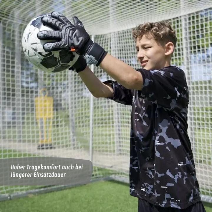 Actual product image Catch & Keep Trikot Black Camou Torwarttrikot Gr. XL Kurzarm Fussball Shirt (XL)