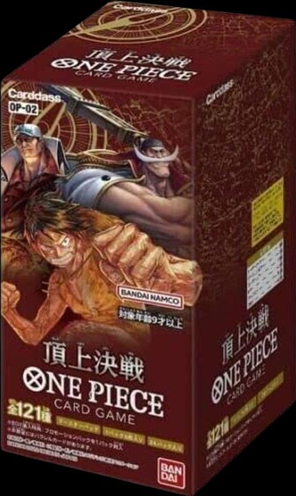 Produktbild One Piece Paramount War Booster Box - OP-02 (Japanisch, Booster Display)