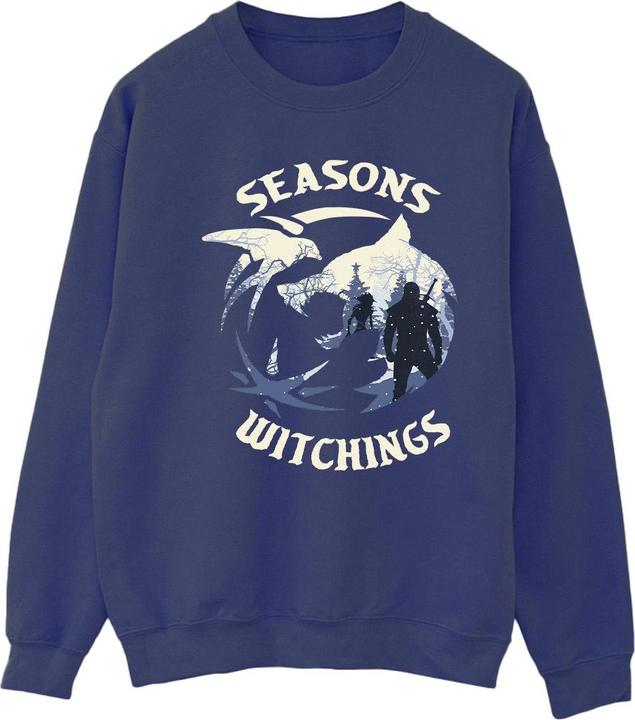 Netflix The Witcher Christmas Wolf Sweatshirt (5XL)