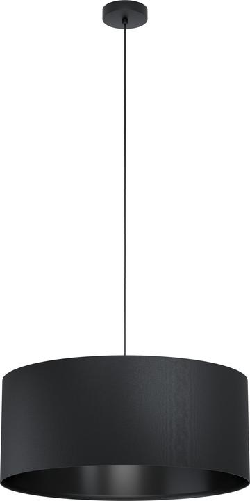 Produktbild EGLO Pendelleuchte MASERLO 1 1x E27, Schwarz (E27)