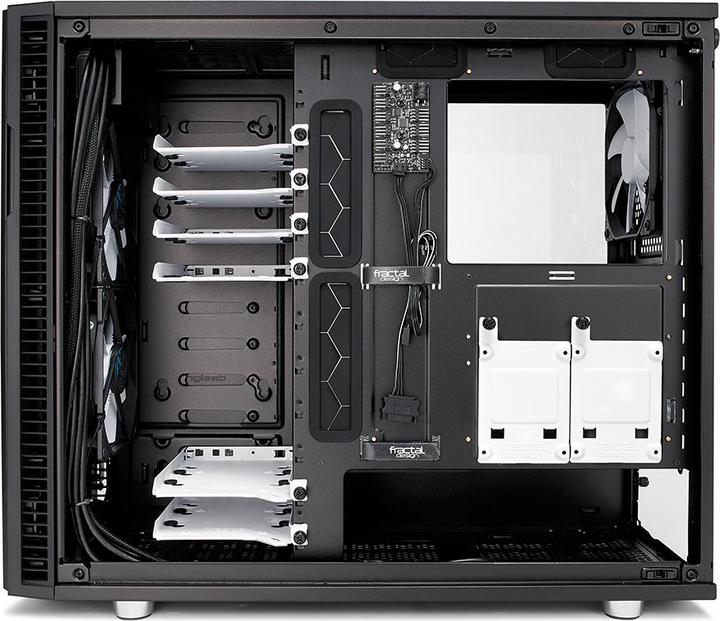 Produktbild Fractal Define R6 Black Tempered Glass (ATX)