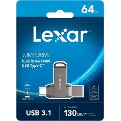 Produktbild Lexar JumpDrive Dual Drive D400 (64 GB, USB-A, USB-C)