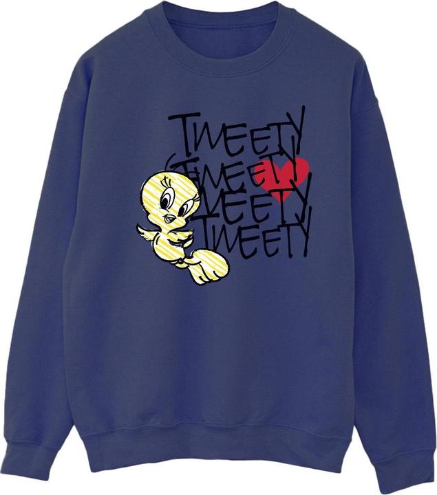 Looney Tunes Tweety Love Heart Sweatshirt (XL)