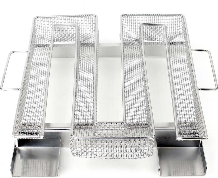 Produktbild Wiltec BBQ Sparbrand 22x20,5x4,5cm Edelstahl Kaltrauchgenerator