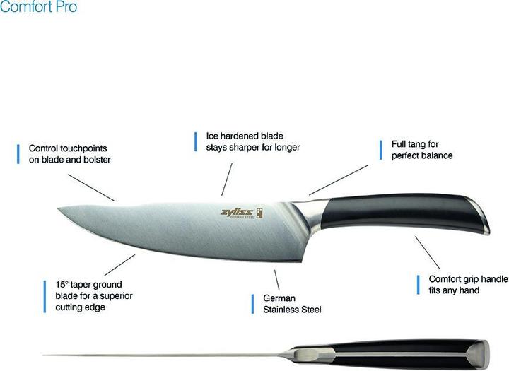 Produktbild Zyliss Santokumesser Comfort Pro (13 cm)