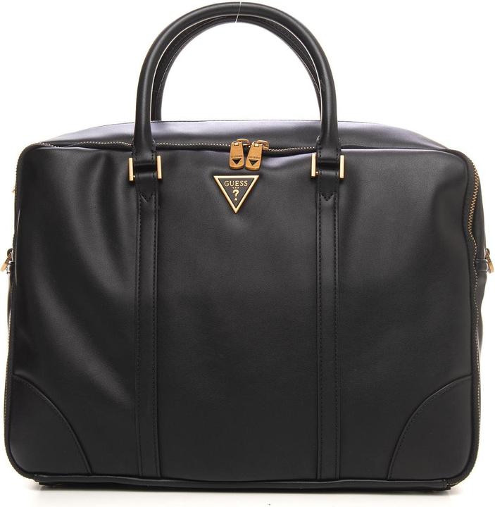 Image du produit Guess Scala, porte-documents en cuir synthétique et textile, HMESCA, noir, 45 x 35