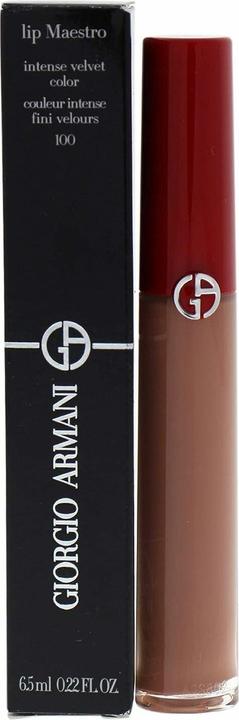 Actual product image Giorgio Armani Lip Maestro Velours (400 The Red)