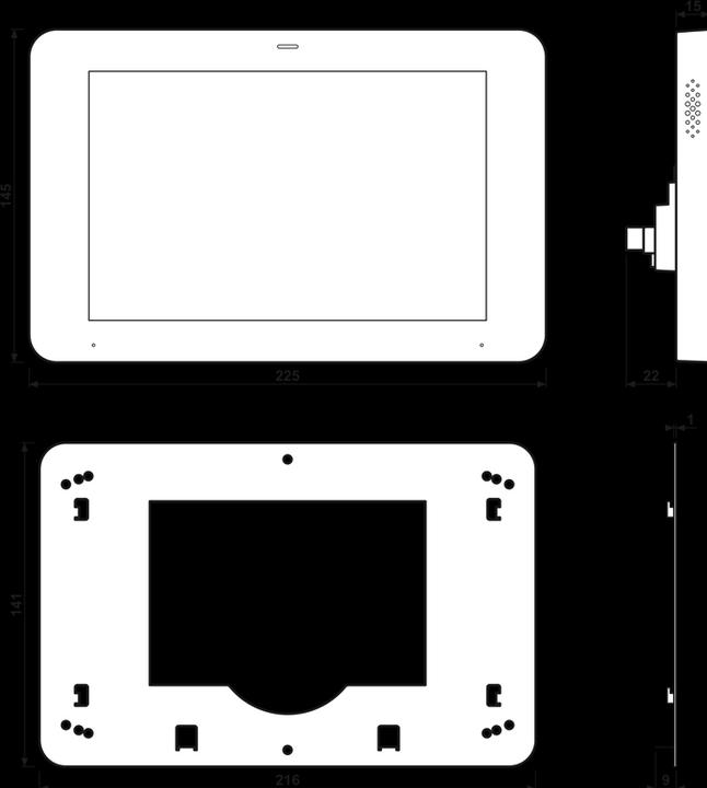 Image du produit JUNG KNX Smart Panel 8 SP0081U