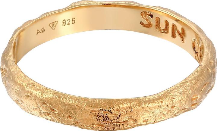 Actual product image Haze & Glory Ring Bandring - Sun Chaser 925 Silber (56, 925 Silver)
