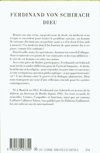 Produktbild Dieu (Französisch, Schirach Ferdinand von, 2024)