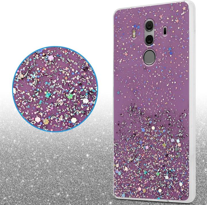 Image du produit Cadorabo Couverture TPU paillettes scintillantes (Mate 10 Pro)