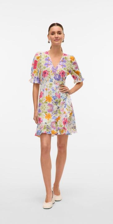 Actual product image Vero Moda Normal geschnitten V-Ausschnitt Langes Kleid Kleid (XS)