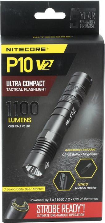 Actual product image Nitecore P10 V2 (14.90 cm, 1100 lm)