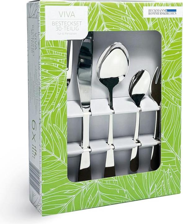 Actual product image Beckmann & Rommerskirchen VIVA Besteckset 30-teilig (30 Piece, Cutlery set)