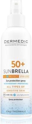 Immagine prodotto Dermedic Sunbrella Spray Protettivo Corpo SPF50 150ml (Spray solare, SPF 50, 150 ml)