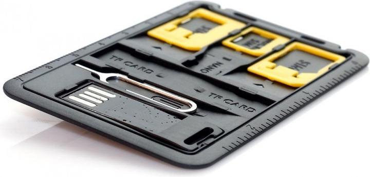 Actual product image PowerGuard SIM Card Travel Adapter Tool Kit