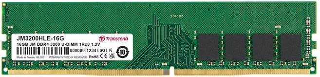Produktbild Transcend JM3200HSE-16G (1 x 16GB, 3200 MHz, DDR4-RAM, SO-DIMM)