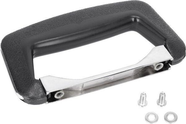 Adam Hall 34382 - Suitcase handle plastic black / chrome-plated