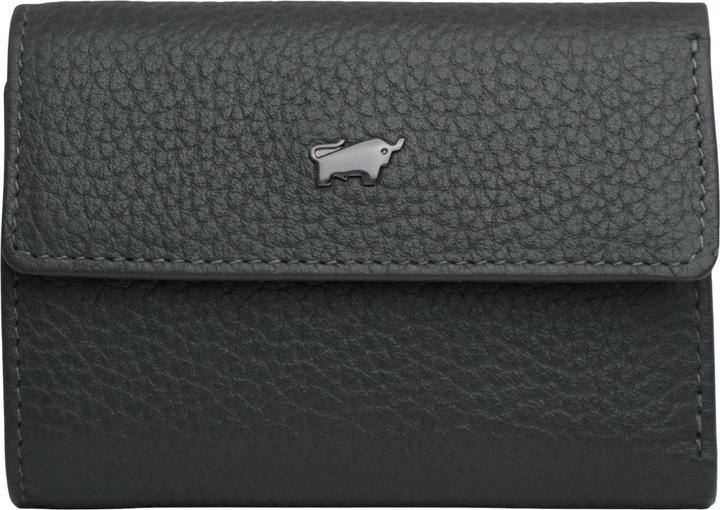 Actual product image Braun Büffel Theo leather key case 10 cm