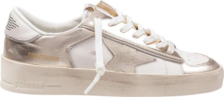 Immagine prodotto Golden Goose sneakers stardan in leather color white and platinum (42)