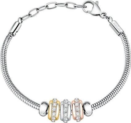 Actual product image Morellato Stylish tricolour bracelet with Drops pendants SCZ1253