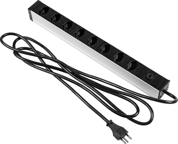 Furber.power Ciabatta di alimentazione (8 x, Tipo 13, 3 m)