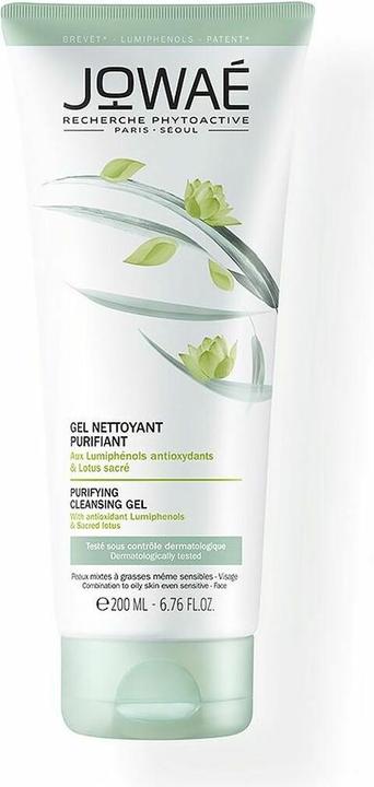 Image du produit Jowae gel nettoyant purifiant 200ml (Chiffons de nettoyage, 200 ml)