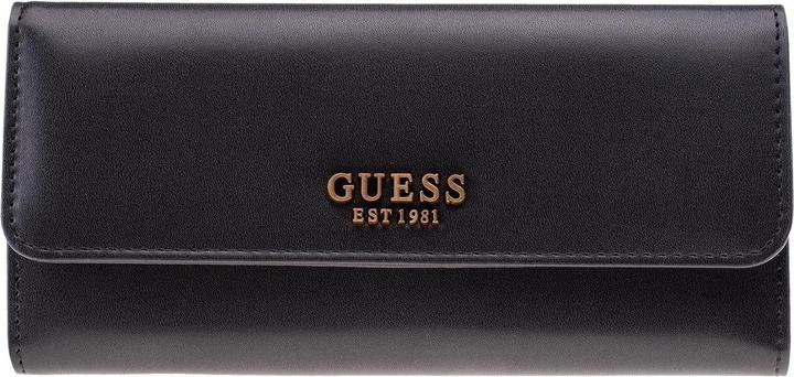 Actual product image Guess Laurel, Textile Wallet, SLG Small Zip, Black, For Women