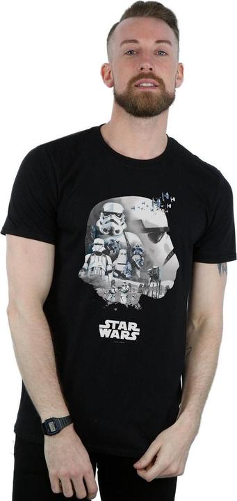 Produktbild Star Wars Stormtrooper Montage TShirt (4XL)