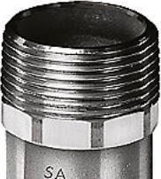 Image du produit Viega Connecteur temporaire 35mmx1 "mamelon - 107109 (Raccord de tuyauterie)