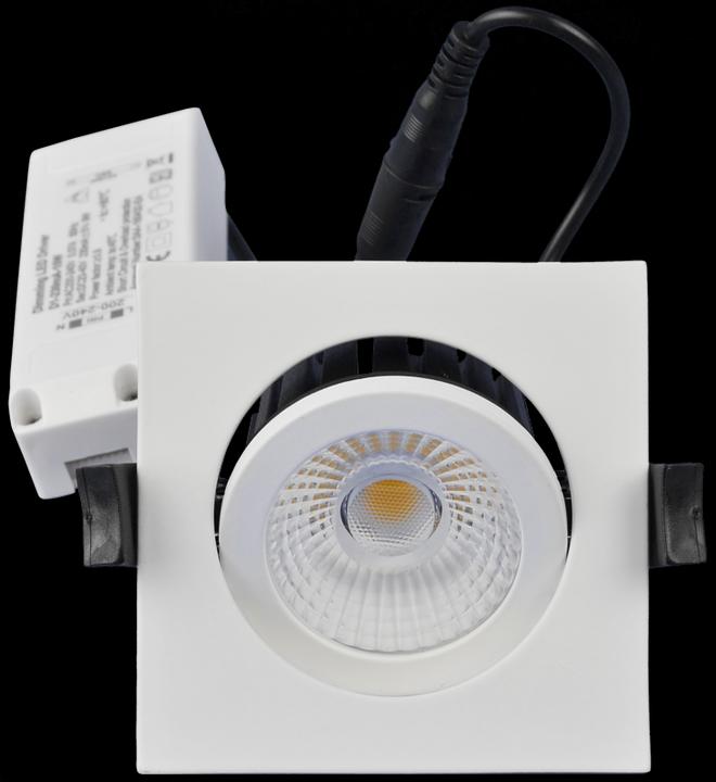 Produktbild Tracon Quadratisch LED einbauleuchte (510 lm)