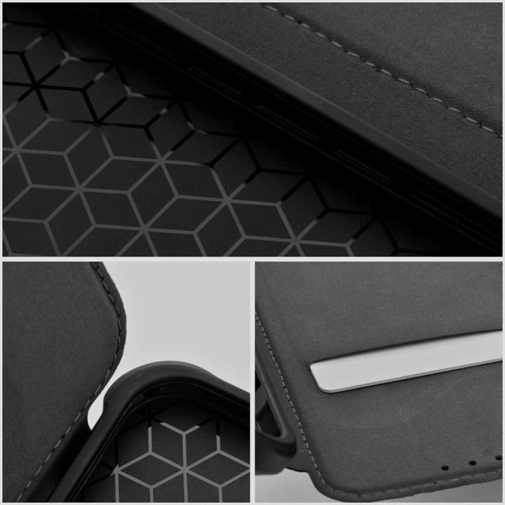 Actual product image OEM Book case RAZOR Book for IPHONE 16 Pro Max black (Apple iPhone 16 Pro Max)
