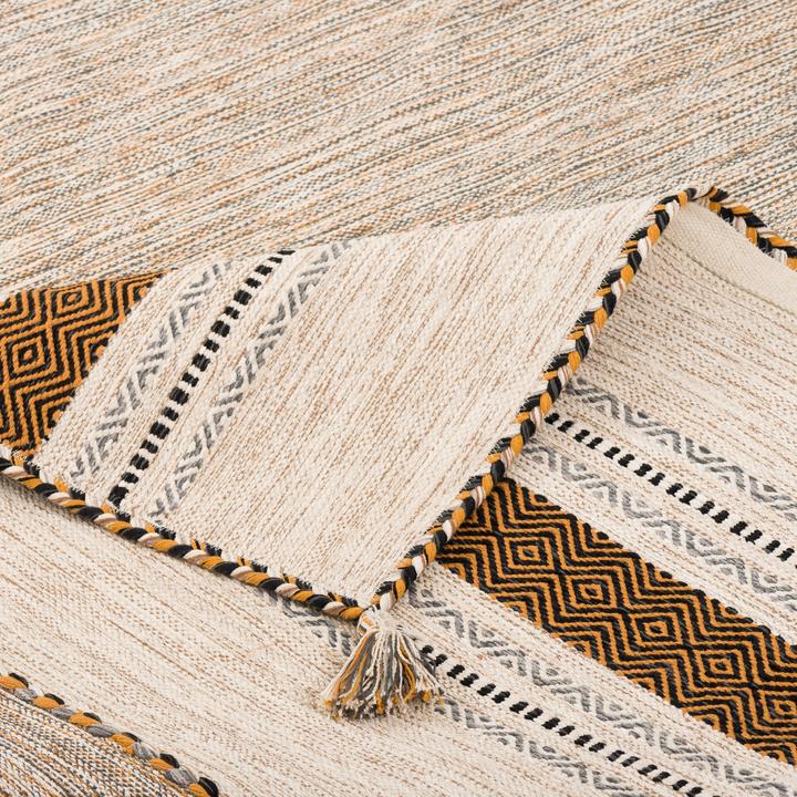 Produktbild Pergamon Natur Teppich Kelim Navarro (90 x 160 cm)