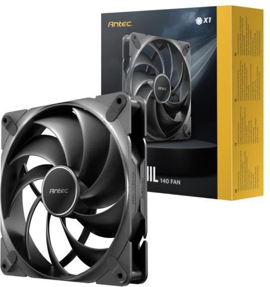 Image du produit Antec Tranquil 140, 140mm x 25mm Case Fans, PWM Fans, 1500RPM, 85.96CFM, 1.79mmHO, 4 Pin PWM Connec (140 mm, 1 x)