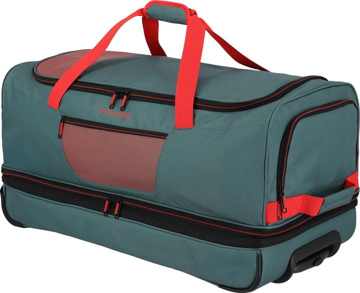 Actual product image Travelite Basics 2 Rollen Reisetasche 70 cm mit Dehnfalte (98 l, L (90 - 115l))