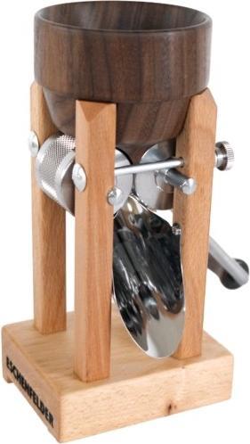 Immagine prodotto Eschenfelder Frantumatore manuale di cereali in legno di noce con rulli in acciaio inox