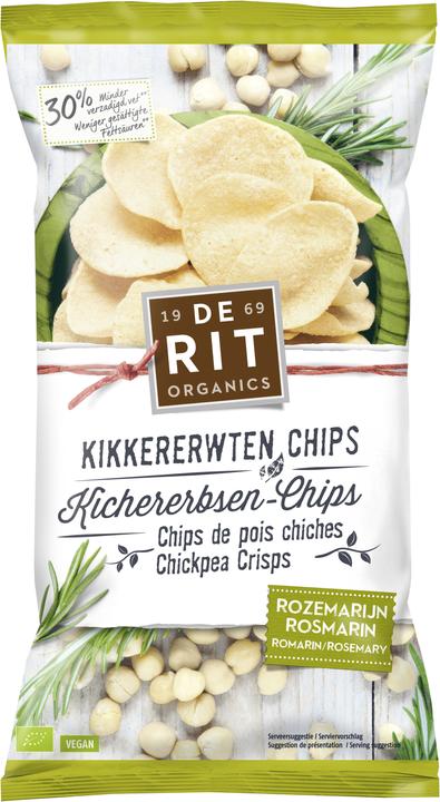 De Rit Kichererbsen-Chips Rosmarin Bio (75 g)