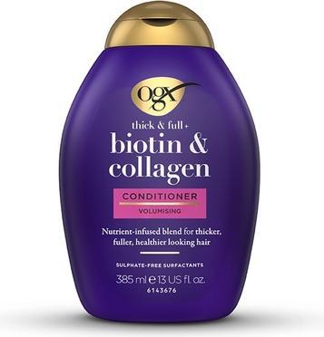Actual product image Ogx ORGANIX Conditioner with Biotin & Collagen 385ml (385 ml)