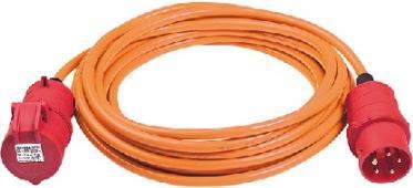 Produktbild Manser HWC Elektrischer Heizlüfter RED - 9 kW + CEE Verlängerungskabel 16 A/400 V - 5 m (9000 W)