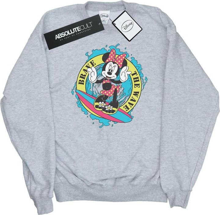 Disney Minnie Mouse Brave The Wave Sweatshirt Mädchen (116)