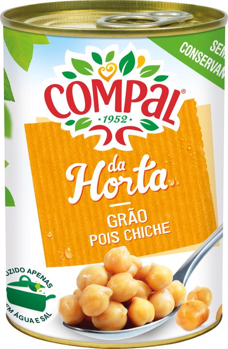 Actual product image Sumol + Compal Chickpeas 410g (410 g)
