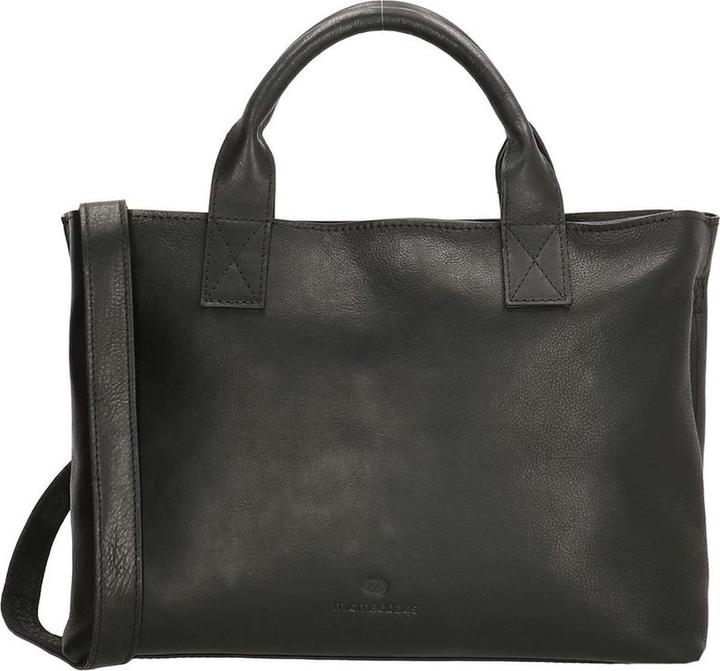 Micmacbags Hide & Stitches entdecken Handtasche - Schwarz - 100% Leder